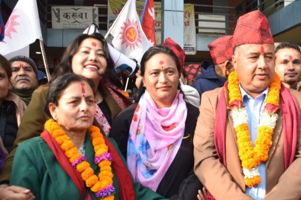 भक्तपुर-२: नेकपा संयुक्तका उम्मेदवार दाहालको समर्थन महेश बस्‍नेतलाई